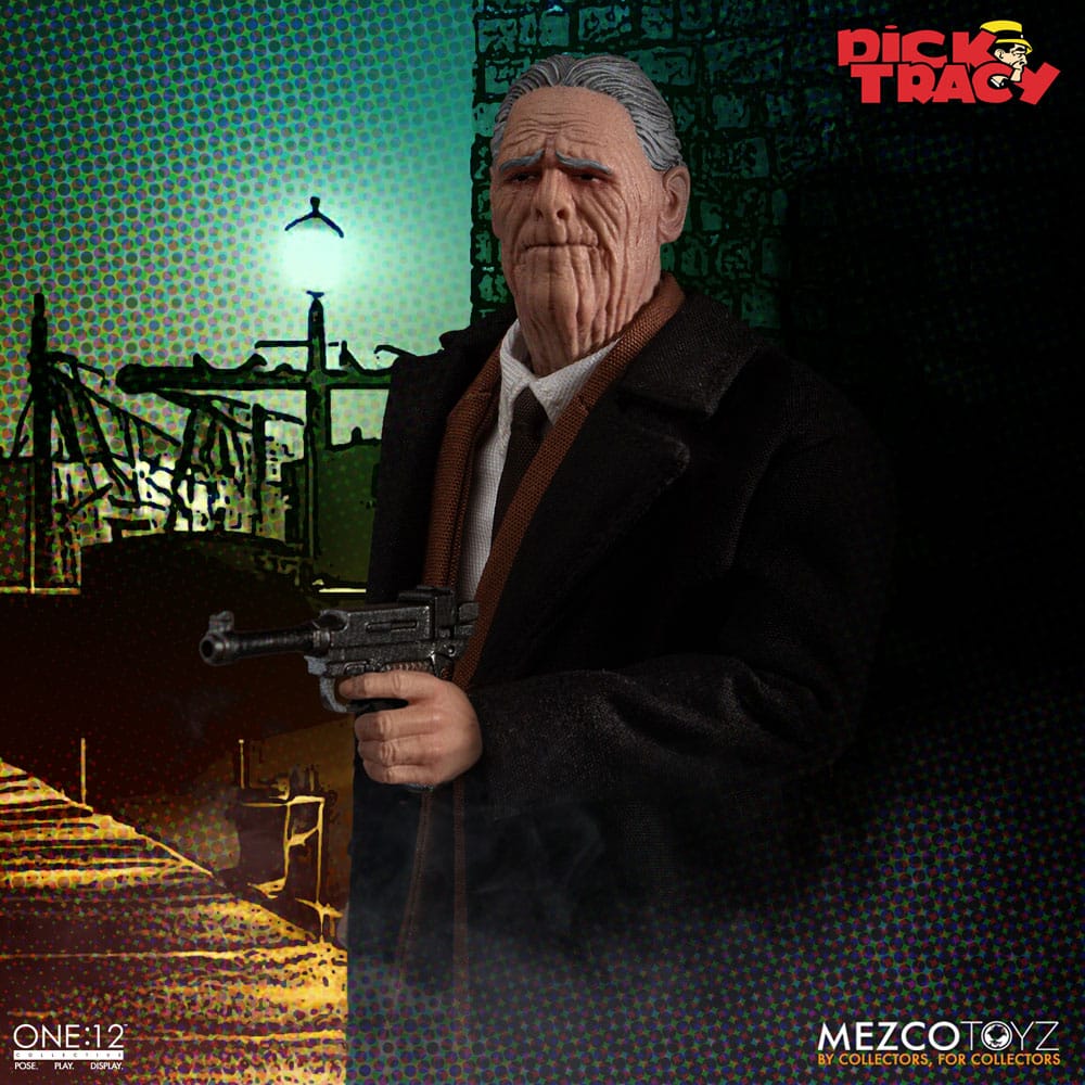 PREORDINE ESAURITO  Dick Tracy Action Figure 1/12 Pruneface 17 cm