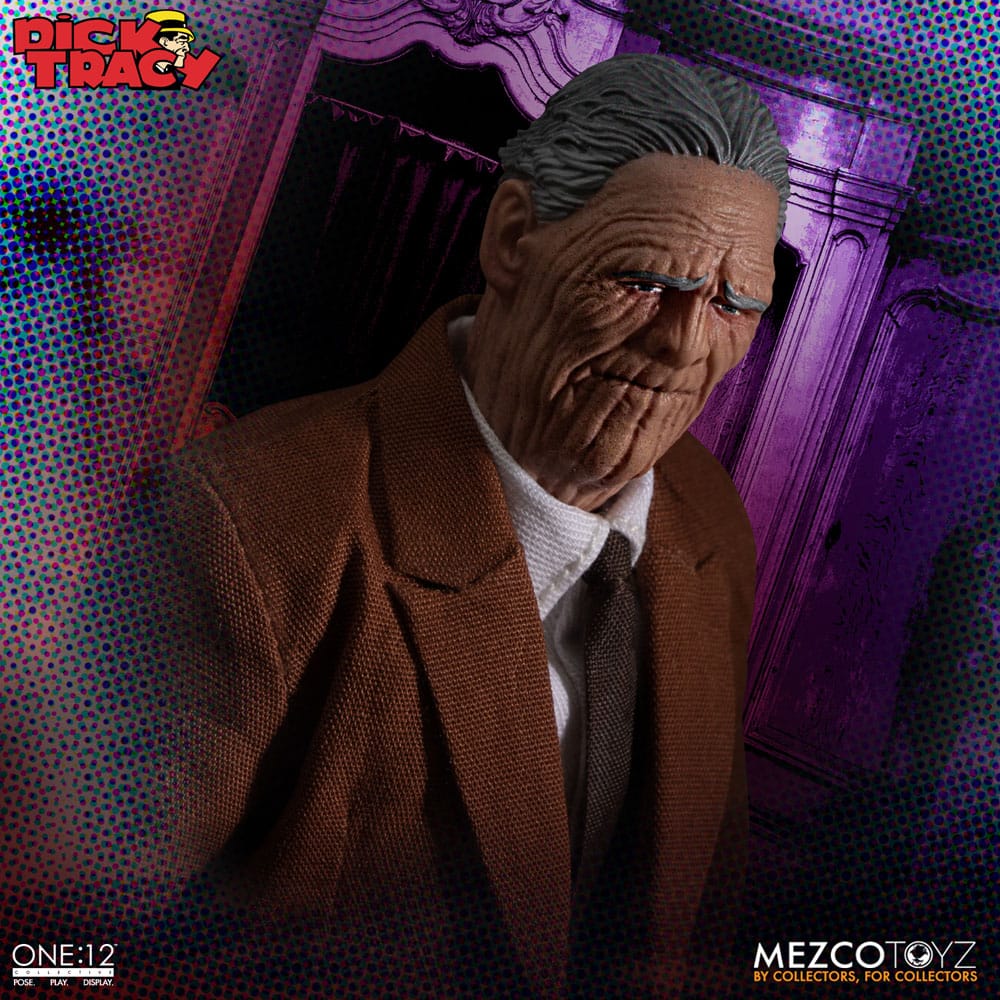 PREORDINE ESAURITO  Dick Tracy Action Figure 1/12 Pruneface 17 cm