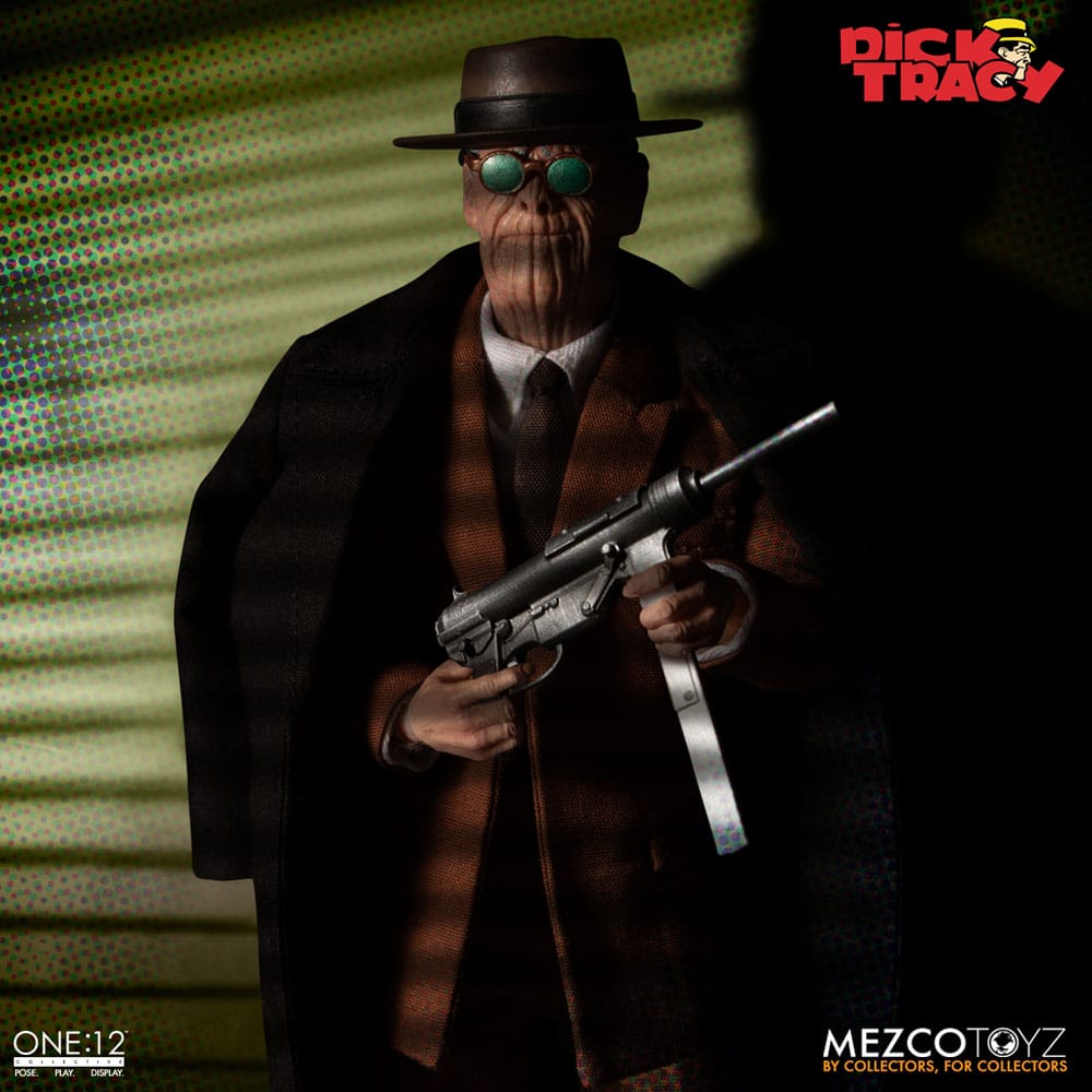 PREORDINE ESAURITO  Dick Tracy Action Figure 1/12 Pruneface 17 cm