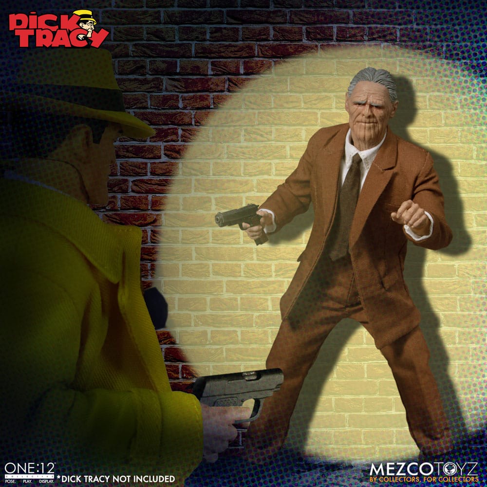 PREORDINE ESAURITO  Dick Tracy Action Figure 1/12 Pruneface 17 cm