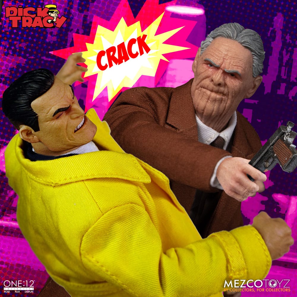 PREORDINE ESAURITO  Dick Tracy Action Figure 1/12 Pruneface 17 cm