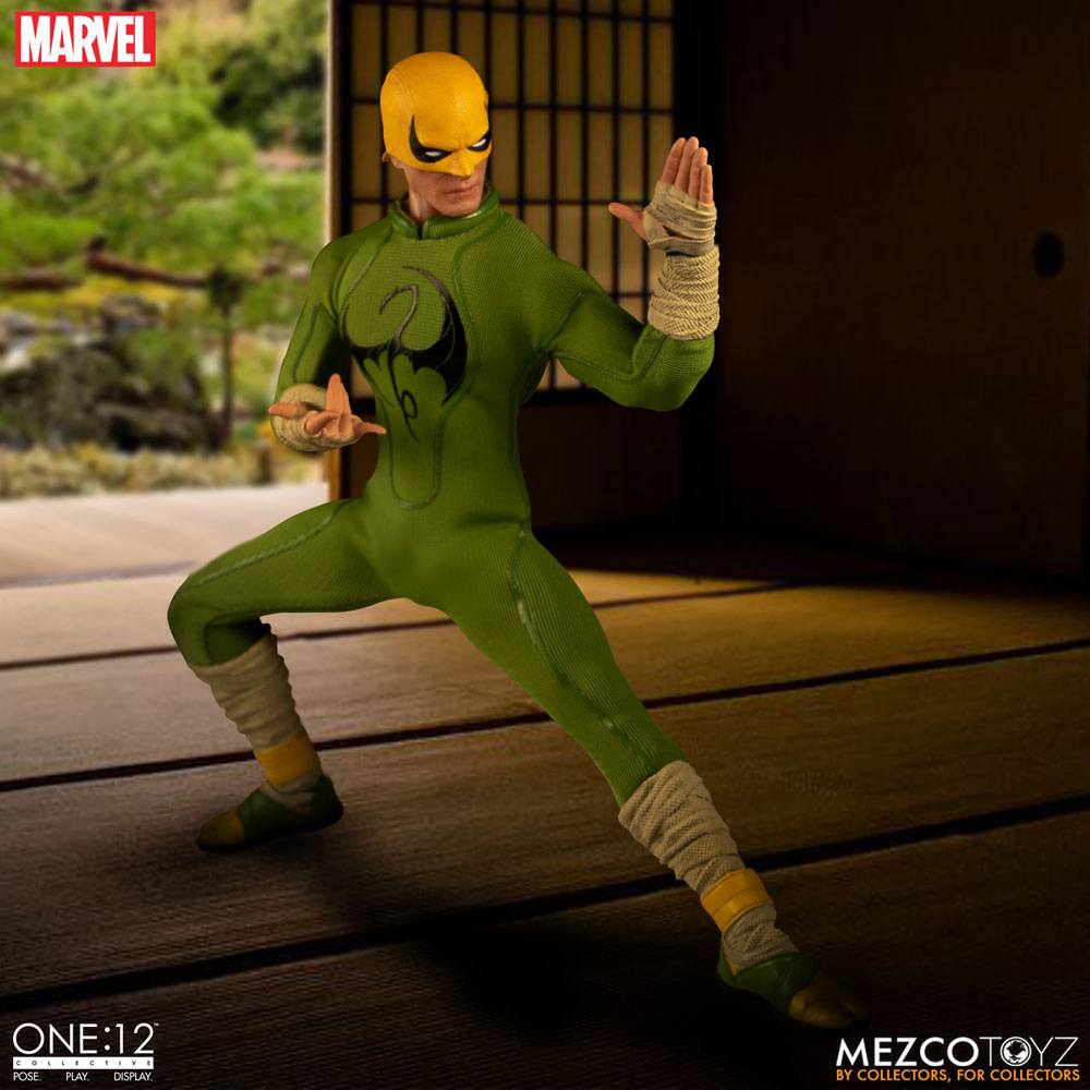 🧪 LAB | PREORDINE+ 08/2027 Marvel Comics One:12 Collective Action Figure 1/12 Iron Fist 17 cm