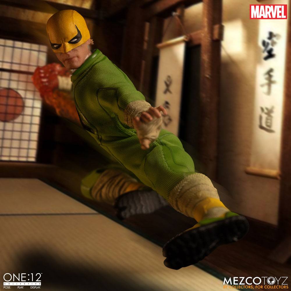 🧪 LAB | PREORDINE+ 08/2027 Marvel Comics One:12 Collective Action Figure 1/12 Iron Fist 17 cm