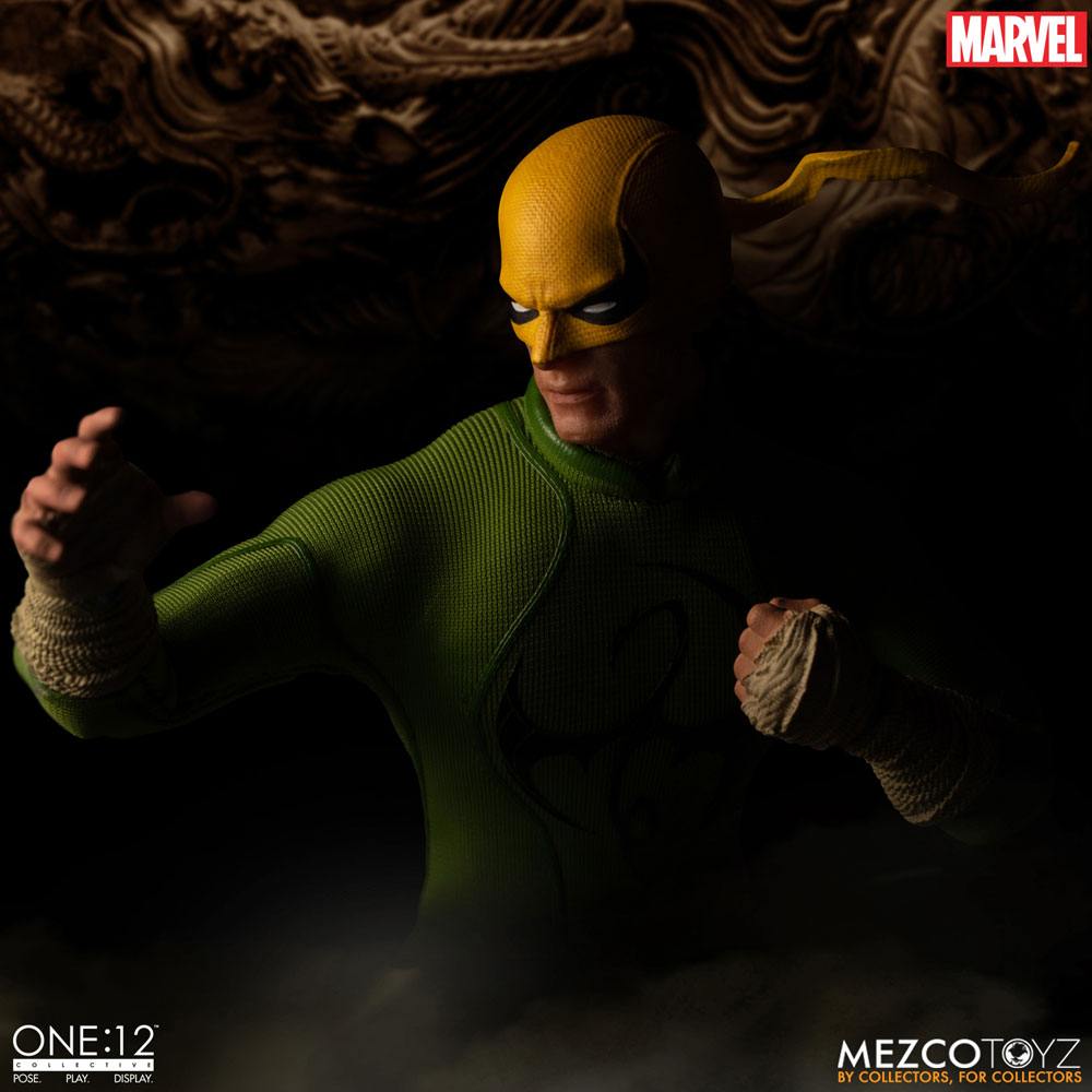 🧪 LAB | PREORDINE+ 08/2027 Marvel Comics One:12 Collective Action Figure 1/12 Iron Fist 17 cm