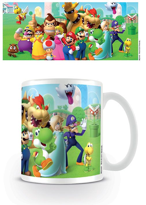SU ORDINAZIONE Super Mario Mug Mushroom Kingdom