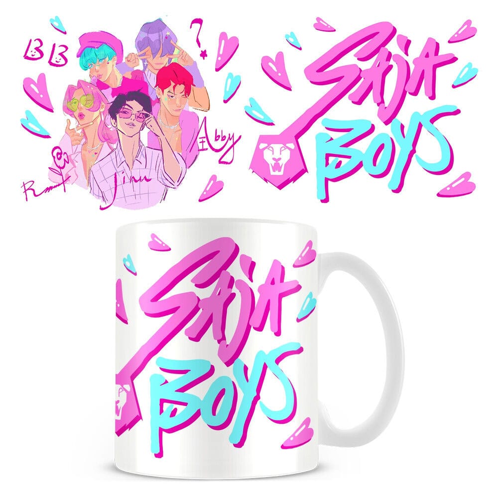 🧪 LAB | SU ORDINAZIONE KPop Demon Hunters Mug Saja Boys