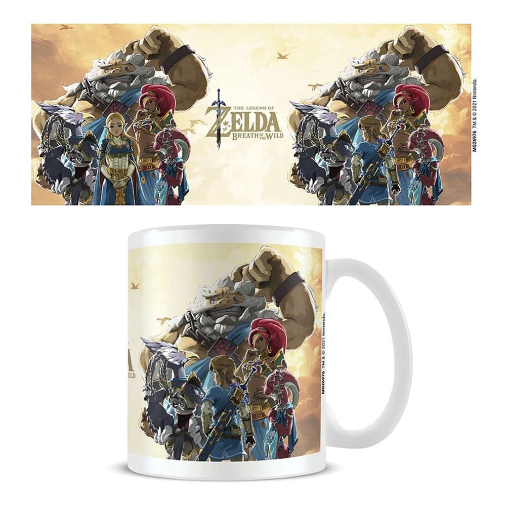 🧪 LAB | SU ORDINAZIONE The Legend of Zelda Breath of the Wild Mug Champions Sunset