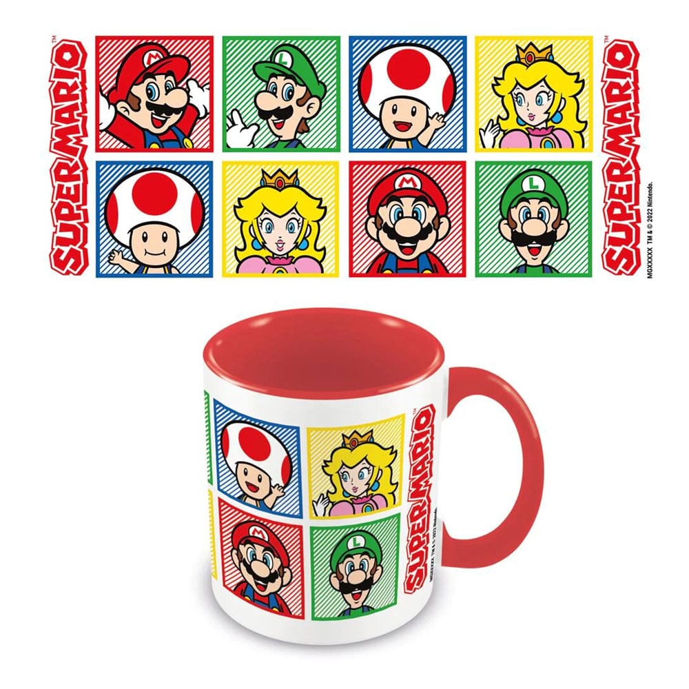 SU ORDINAZIONE Super Mario Mug Characters