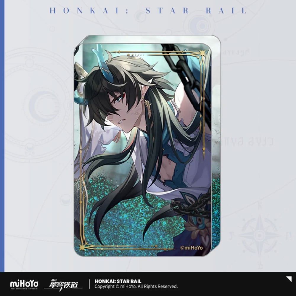 SU ORDINAZIONE Honkai: Star Rail Light Cone Acryl Ornament with Glitter: Brighter Than the Sun 9 cm