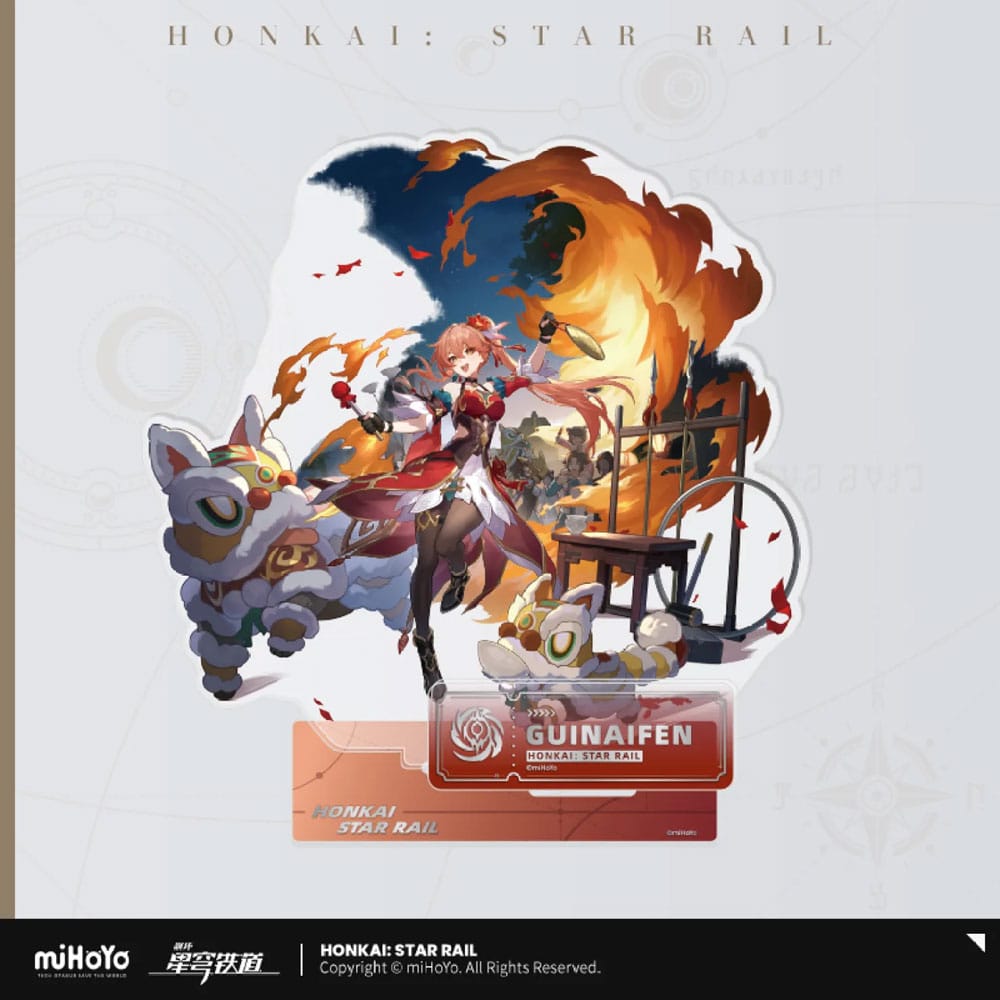 AUF BESTELLUNG Honkai: Star Rail Pfad der Nichtigkeit Serie Acrylfigur Guinaifen 19 cm