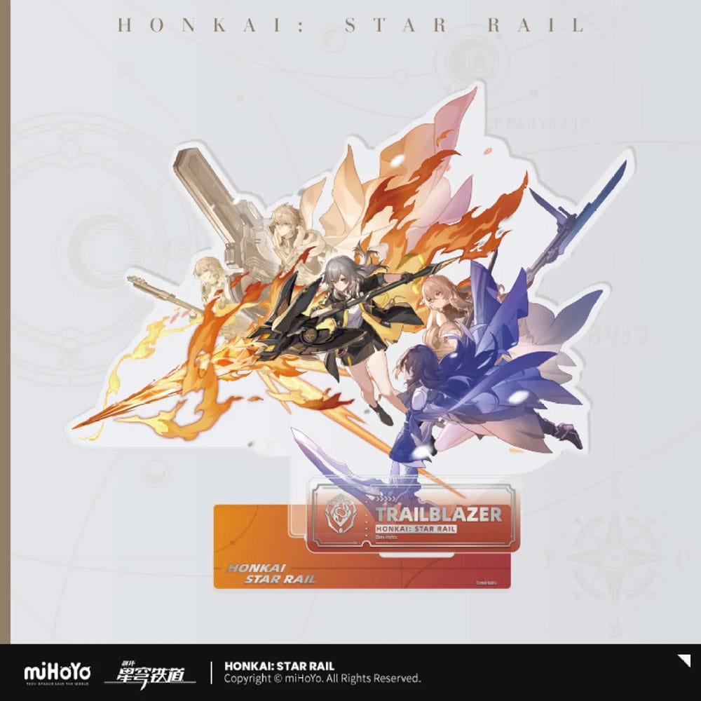 SU ORDINAZIONE Honkai: Star Rail Preservation of Path Series Acryl Figure Trailblazer Female 23 cm
