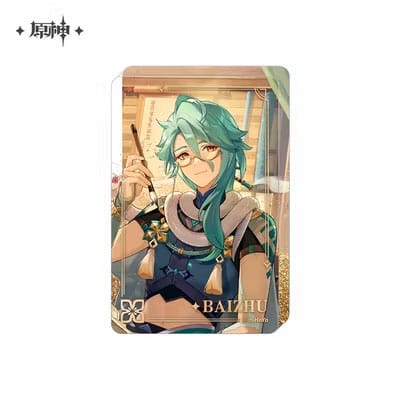 MADE TO ORDER Genshin Impact Acrylic Ornament with Glitter: Baizhu 10 cm *SPECIAL PRICE*