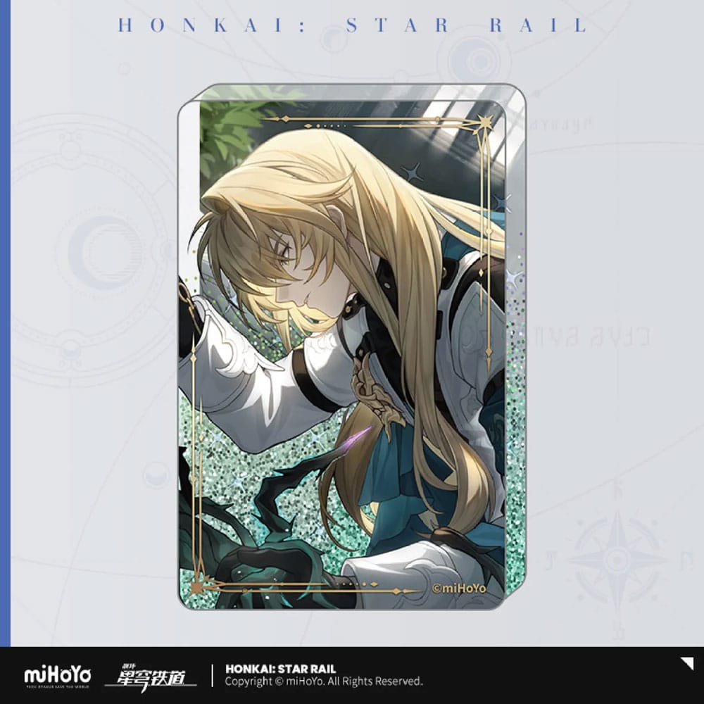 SU ORDINAZIONE Honkai: Star Rail Light Cone Acryl Ornament with Glitter: Echoes of the Coffin 9 cm
