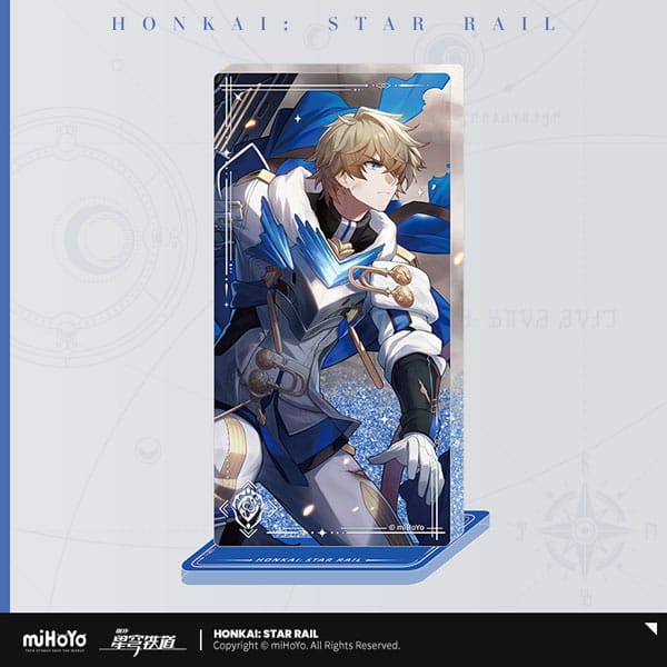 SU ORDINAZIONE Honkai: Star Rail Light Cone Acryl Ornament with Glitter: Gepard Moment of Victory 7 cm *PREZZO SPECIALE*
