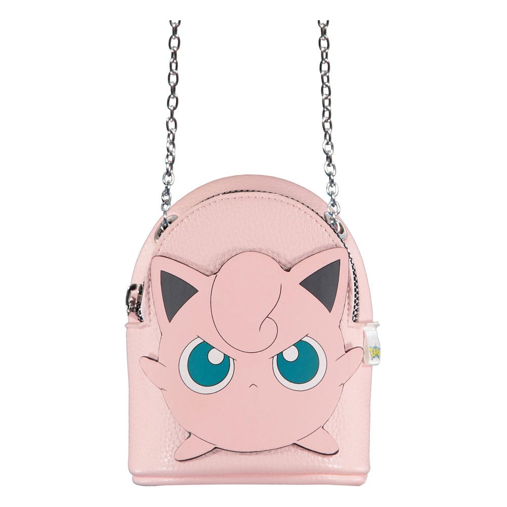 SU ORDINAZIONE Pokémon Micro Bag Coin Purse with Keychain Jigglypuff