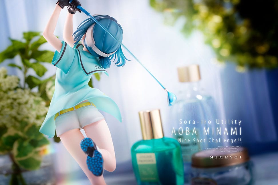 PREORDINE CHIUSO 05/2026 Sorairo Utility PVC Statue 1/7 Minami Aoba Nice Shot Challenge 25 cm (PREORDINE NON CANCELLABILE)