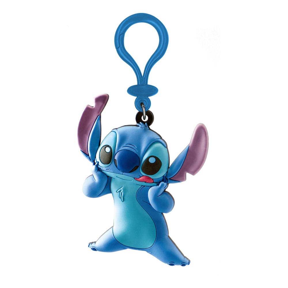 AUF BESTELLUNG Lilo &amp; Stitch PVC Taschenclip Stitch
