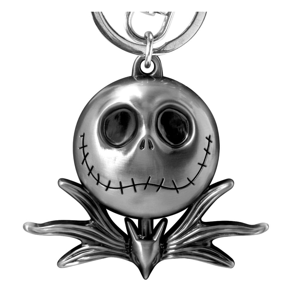 SU ORDINAZIONE Nightmare before Christmas Metal Keychain Jack Head