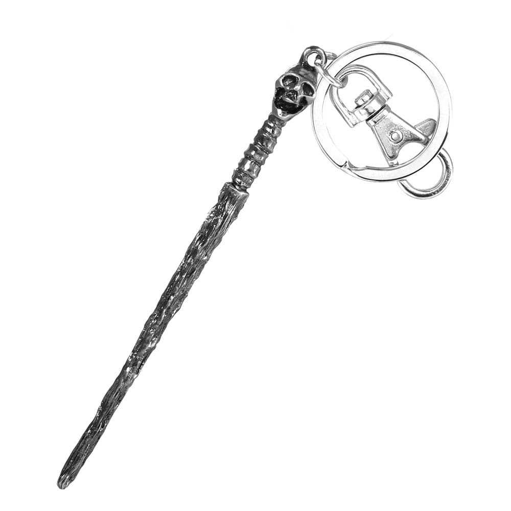MADE TO ORDER Harry Potter Metal Keychain Death Eater Wand