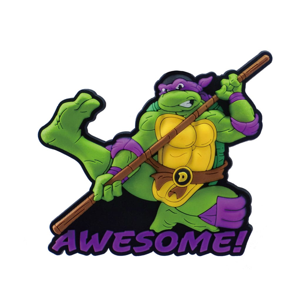 SU ORDINAZIONE Teenage Mutant Ninja Turtles Soft Touch Magnet Donatello *PREZZO SPECIALE* ESAURITO