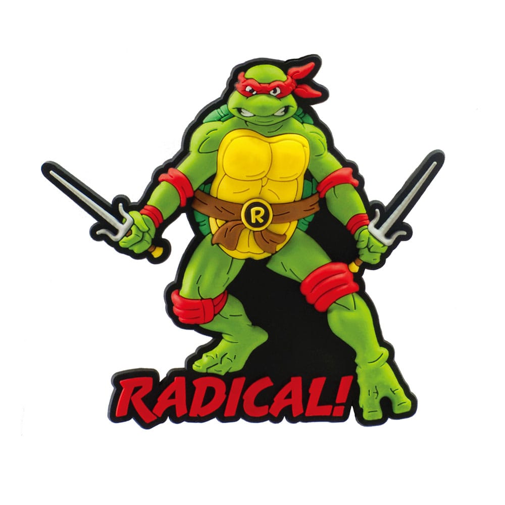 SU ORDINAZIONE Teenage Mutant Ninja Turtles Soft Touch Magnet Raphael