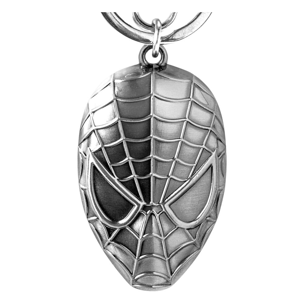 SU ORDINAZIONE Marvel Metal Keychain Spider Man Head