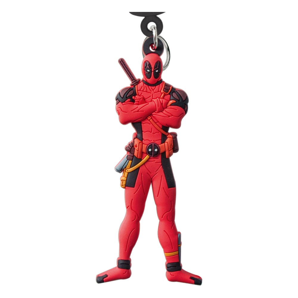 SU ORDINAZIONE Marvel Deadpool Soft Touch PVC Bag Clip Deadpool ESAURITO