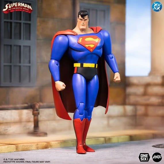 🧪 LAB | SU ORDINAZIONE Superman: The Animated Series Action Figure 1/6 Superman 30 cm