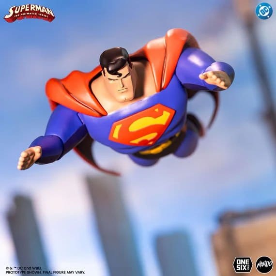 🧪 LAB | SU ORDINAZIONE Superman: The Animated Series Action Figure 1/6 Superman 30 cm
