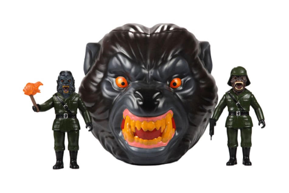 AUF BESTELLUNG GEFERTIGT: Amerikanischer Werwolf in London, Softvinyl-Figur, Albtraumdämonen, 17 cm