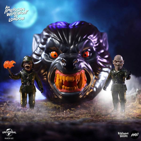 🧪 LAB | SU ORDINAZIONE An American Werewolf in London Soft Vinyl Figure Nightmare Demons 17 cm