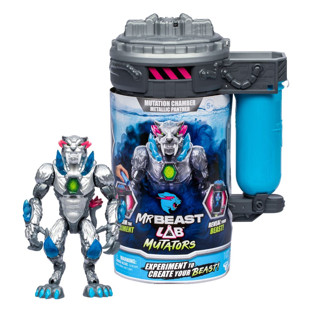 SU ORDINAZIONE Mr. Beast Lab Action Figure Metalic Panther 26 cm