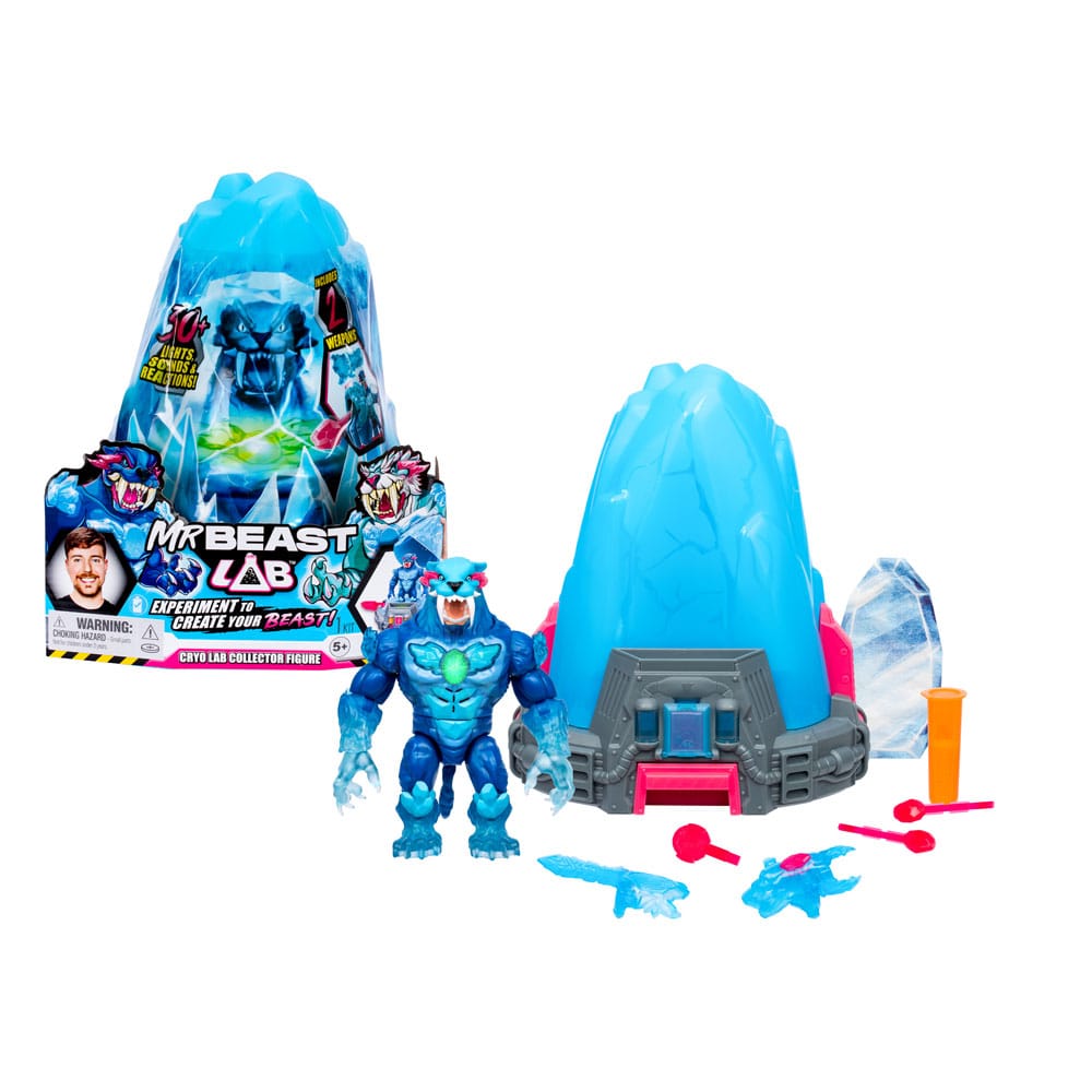 SU ORDINAZIONE Mr. Beast Lab Playset Cryo Lab S2 ESAURITO