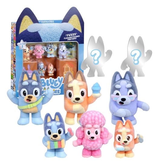 🧪 LAB | SU ORDINAZIONE Bluey Fuzzies Deluxe Figure Pack