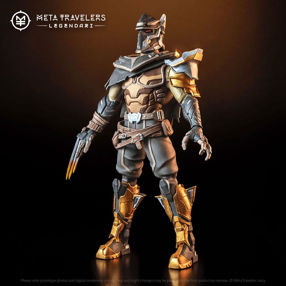 🧪 LAB | SU ORDINAZIONE Legendari Actionfigur 1/10 Cyberius Kaine 18 cm