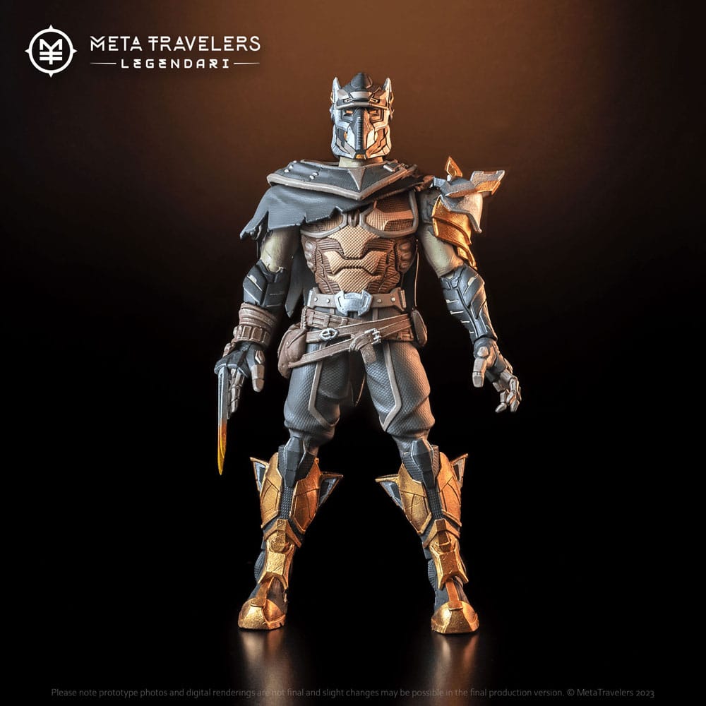 🧪 LAB | SU ORDINAZIONE Legendari Actionfigur 1/10 Cyberius Kaine 18 cm