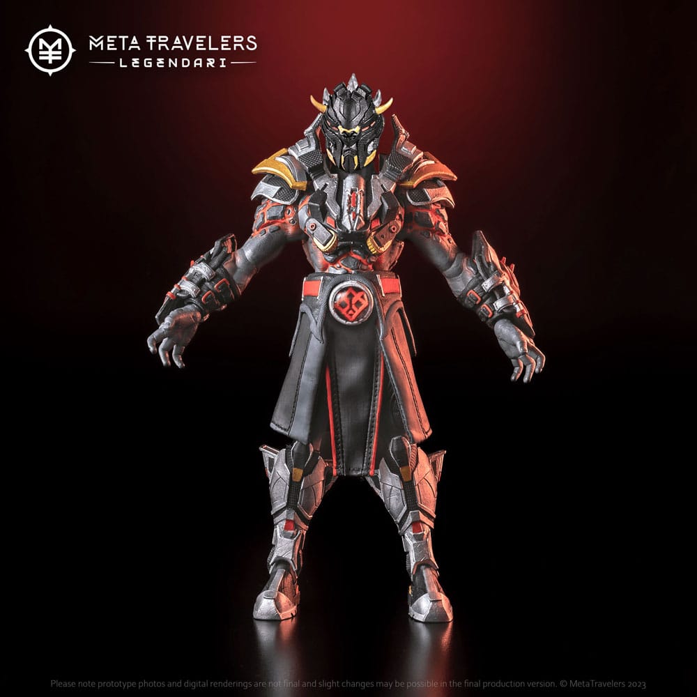 🧪 LAB | SU ORDINAZIONE Legendari Actionfigur 1/10 Kael Darkhelm 18 cm