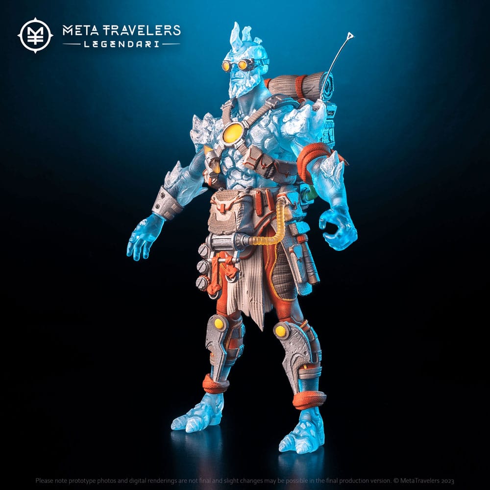 🧪 LAB | SU ORDINAZIONE Legendari Actionfigur 1/10 Meld Master 18 cm