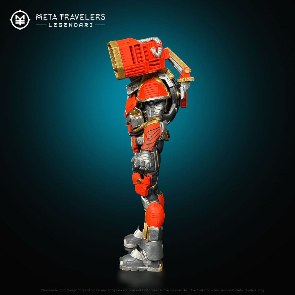 🧪 LAB | SU ORDINAZIONE Legendari Actionfigur 1/10 Nekzus 18 cm