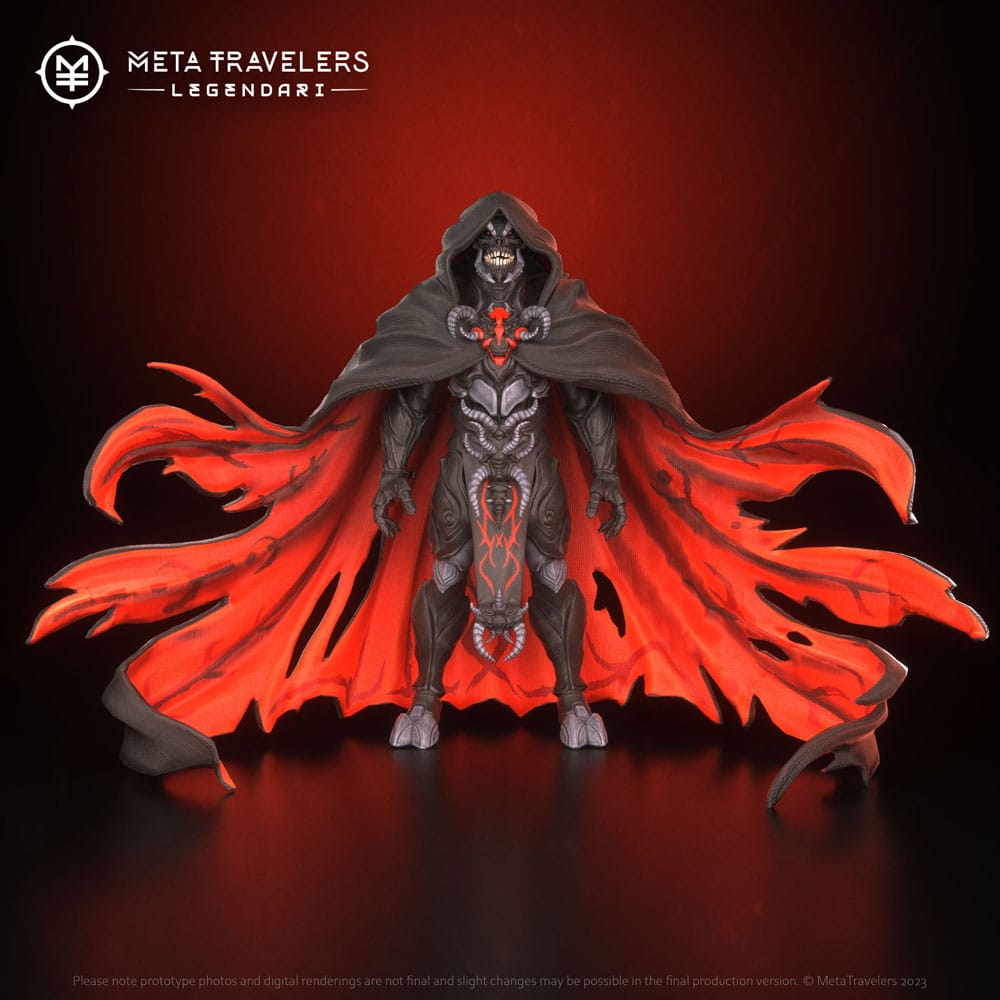 🧪 LAB | SU ORDINAZIONE Legendari Actionfigur 1/10 Obsidious 18 cm