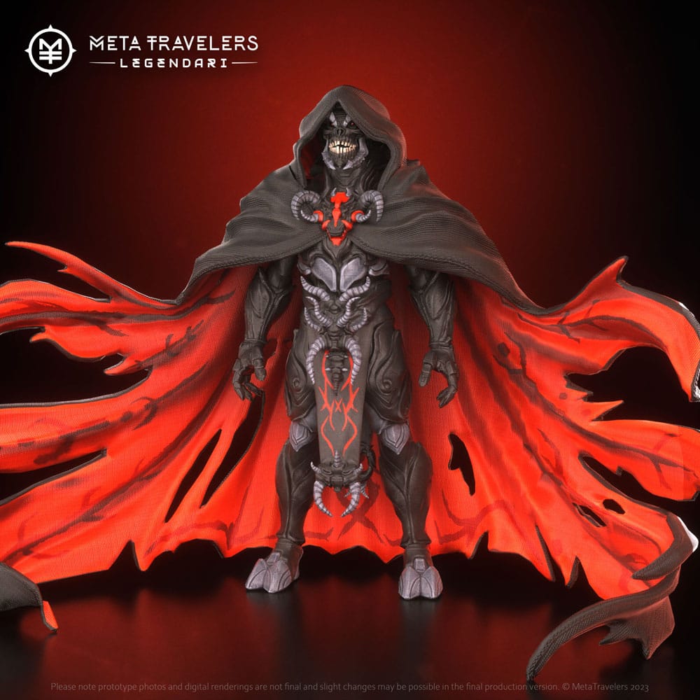 🧪 LAB | SU ORDINAZIONE Legendari Actionfigur 1/10 Obsidious 18 cm