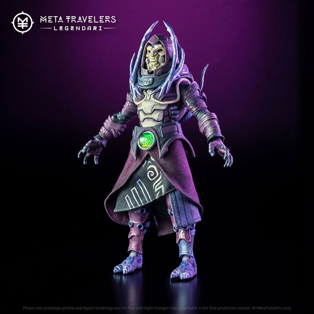 🧪 LAB | SU ORDINAZIONE Legendari Actionfigur 1/10 Pale King 18 cm