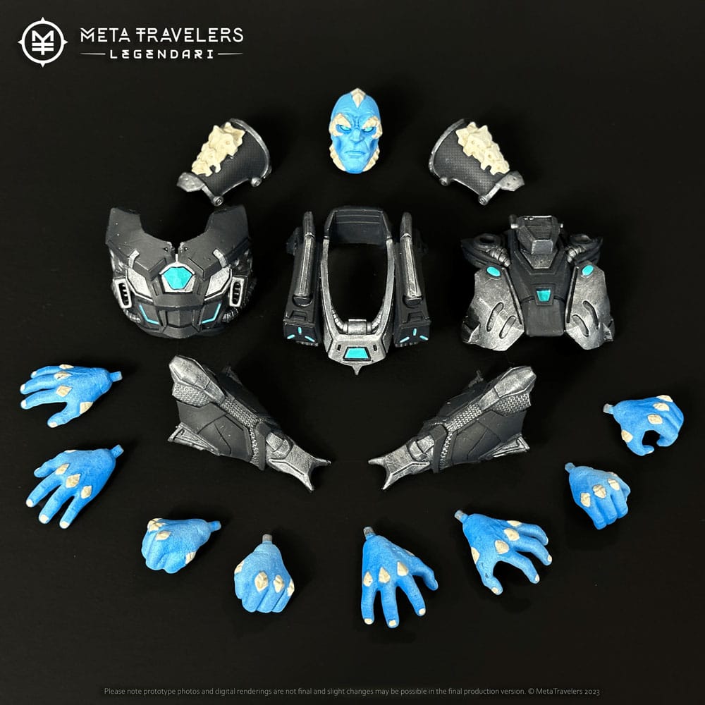 🧪 LAB | SU ORDINAZIONE Legendari Actionfigur 1/10 Prime 18 cm