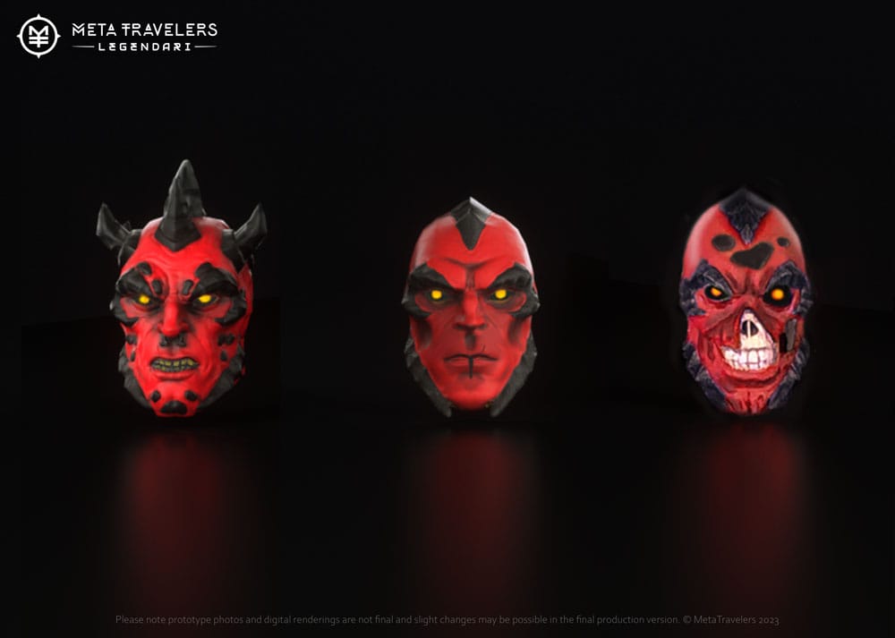 🧪 LAB | SU ORDINAZIONE Legendari Accessory Pack Nibiru Villains Head Pack