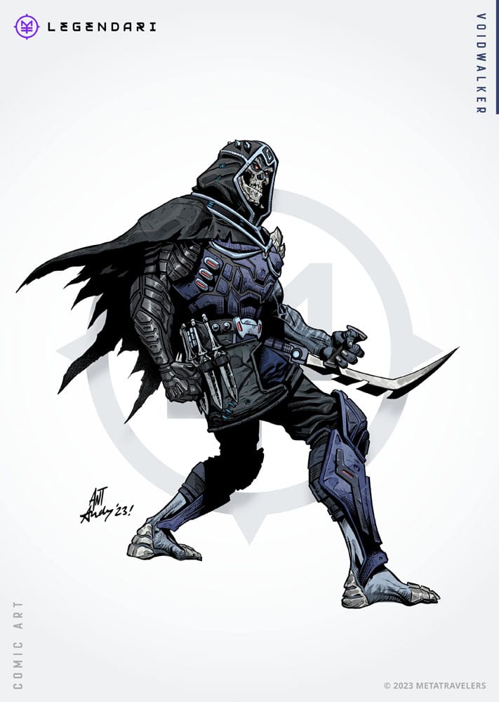 🧪 LAB | SU ORDINAZIONE Legendari Actionfigur 1/10 Voidwalker 18 cm