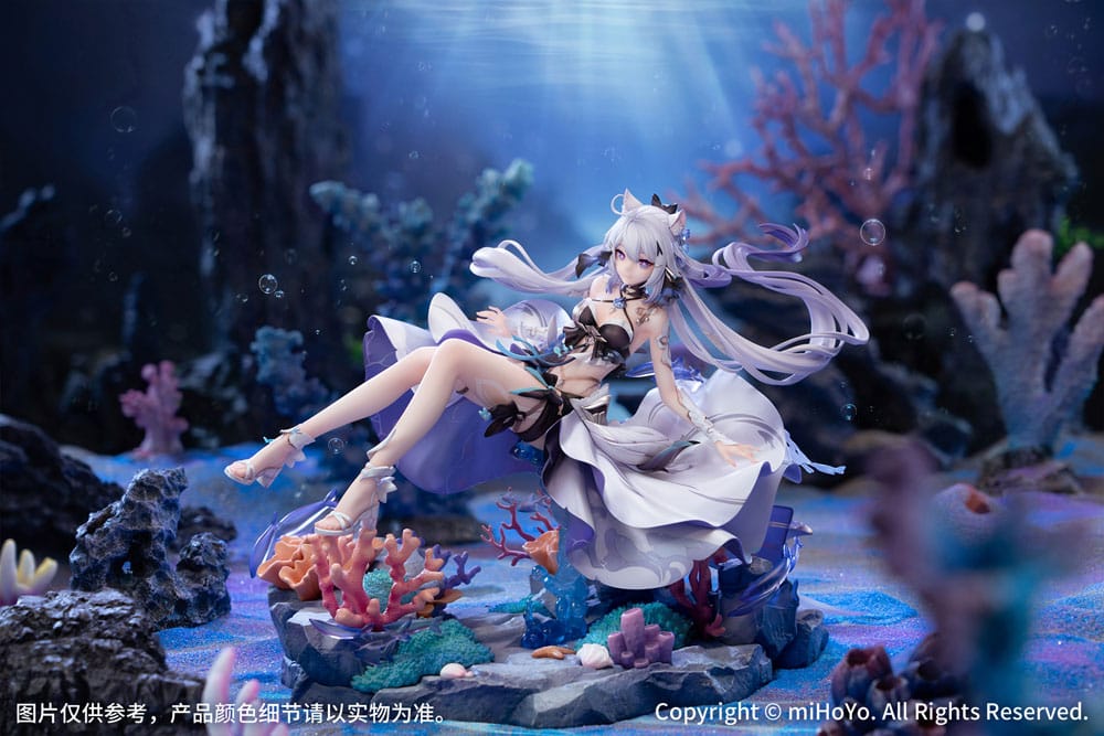 SU ORDINAZIONE Honkai Impact 3rd PVC Statue 1/7 Kiana Herrscher of Finality: Selenic Ripples Ver. Bonus Edition 20 cm 