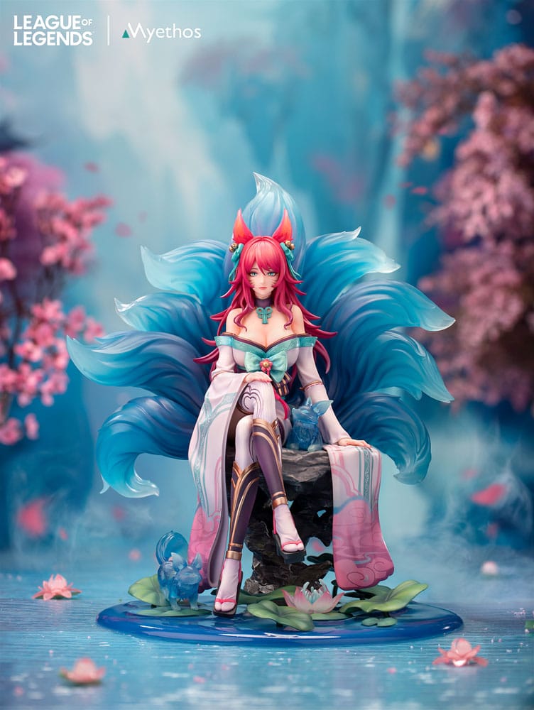 PREORDINE CHIUSO 05/2025 League of Legends PVC Statue 1/7 Spirit Blossom Ahri 27 cm (PREORDINE NON CANCELLABILE)