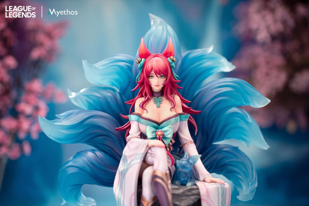 PREORDINE CHIUSO 05/2025 League of Legends PVC Statue 1/7 Spirit Blossom Ahri 27 cm (PREORDINE NON CANCELLABILE)