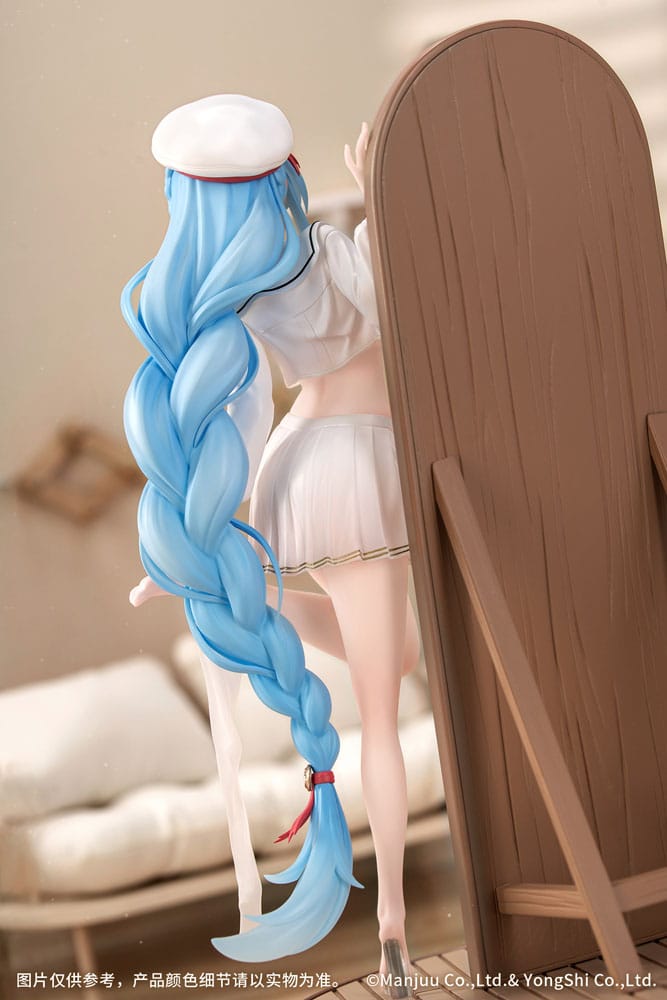 PREORDINE+ 01/2026 Azur Lane PVC Statue 1/8 Janus Fear of Changing Clothes 20 cm