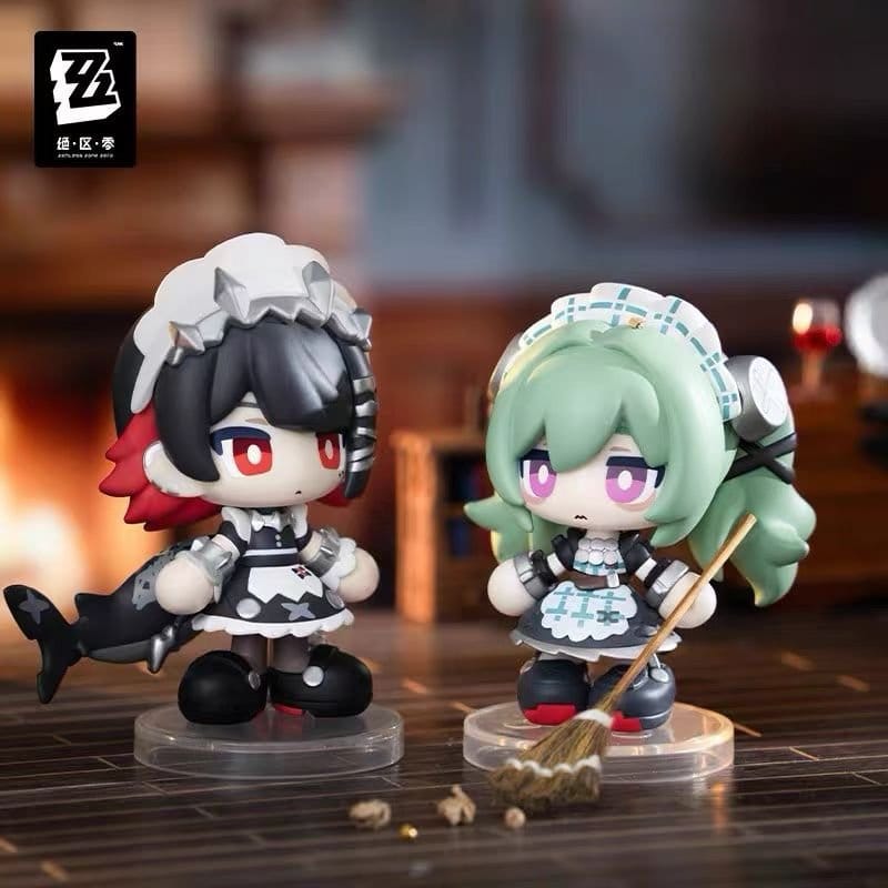 PREORDINE+ 05/2027 Zenless Zone Zero PVC Mini Figures Tiny Agents 8-10 cm Blind Box Display (12)
